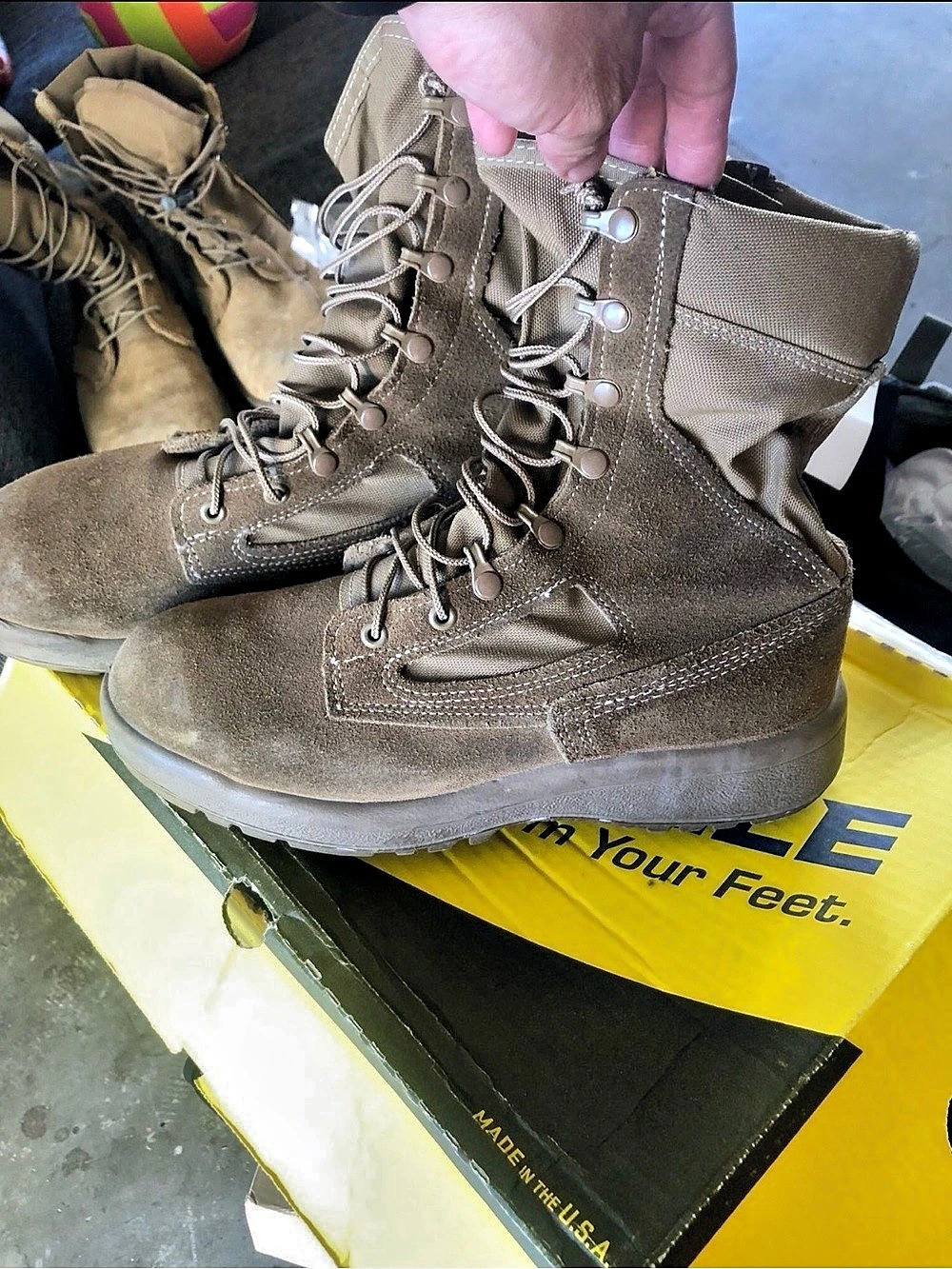 Belleville C390 08.0R Hot Weather Combat Boots Brown US 8 military size-us-size9